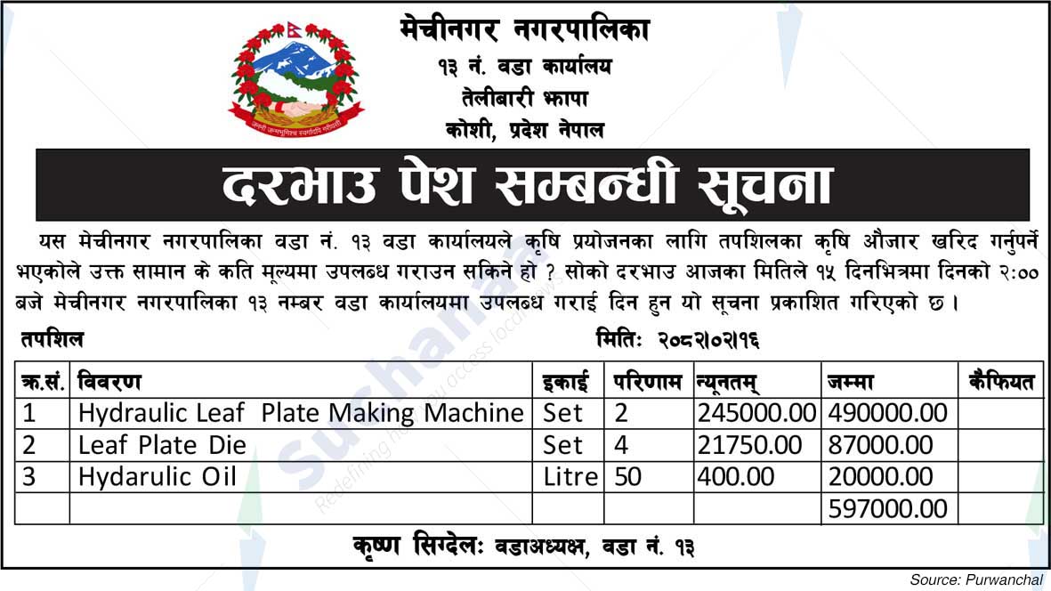 Mechinagar Municipality