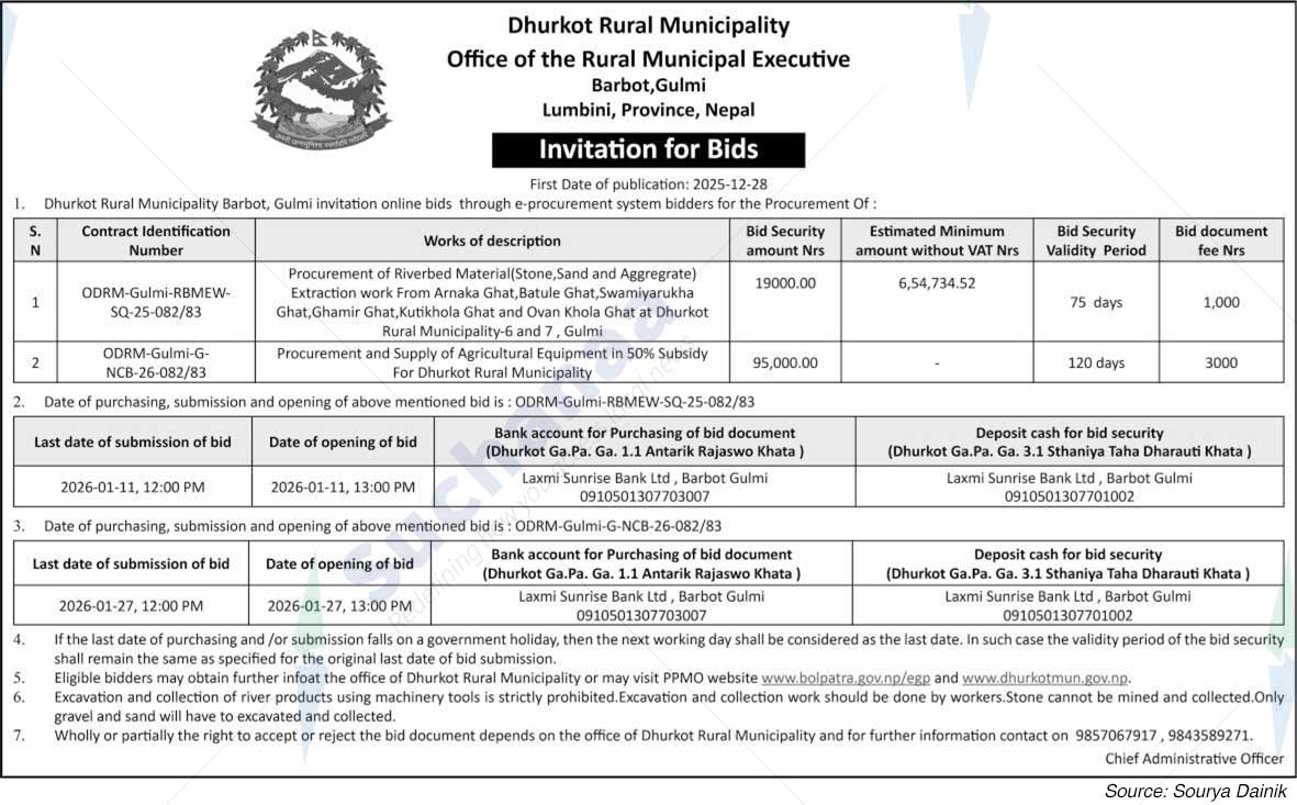 Dhurkot Rural Municipality