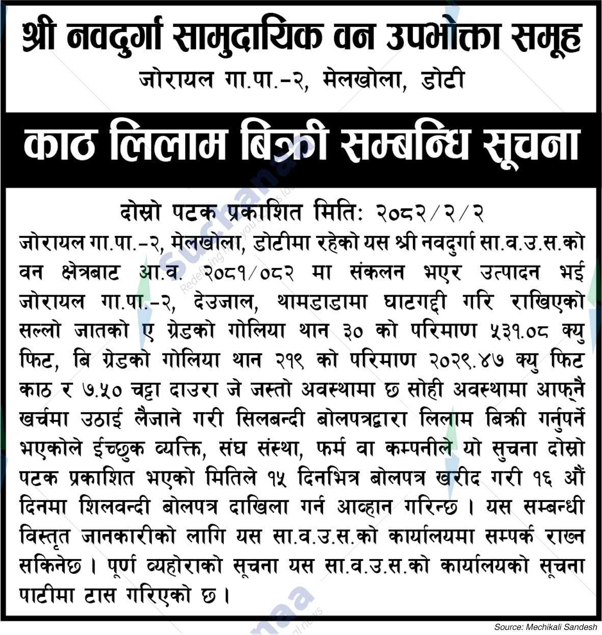 Shri Navadurga Saa.Wa.Wo.Sa