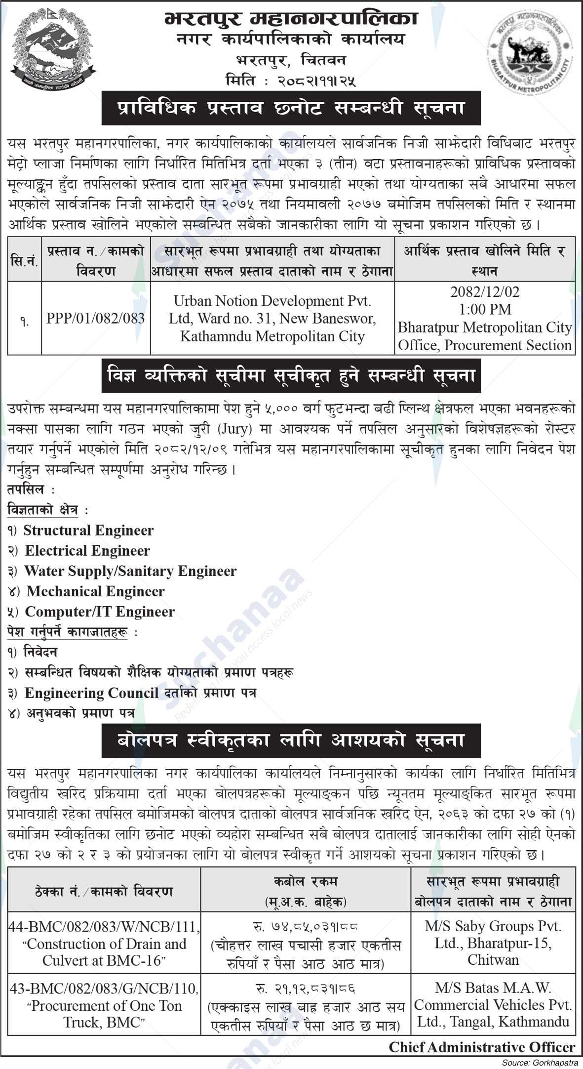 Bharatpur Metropolitan City
