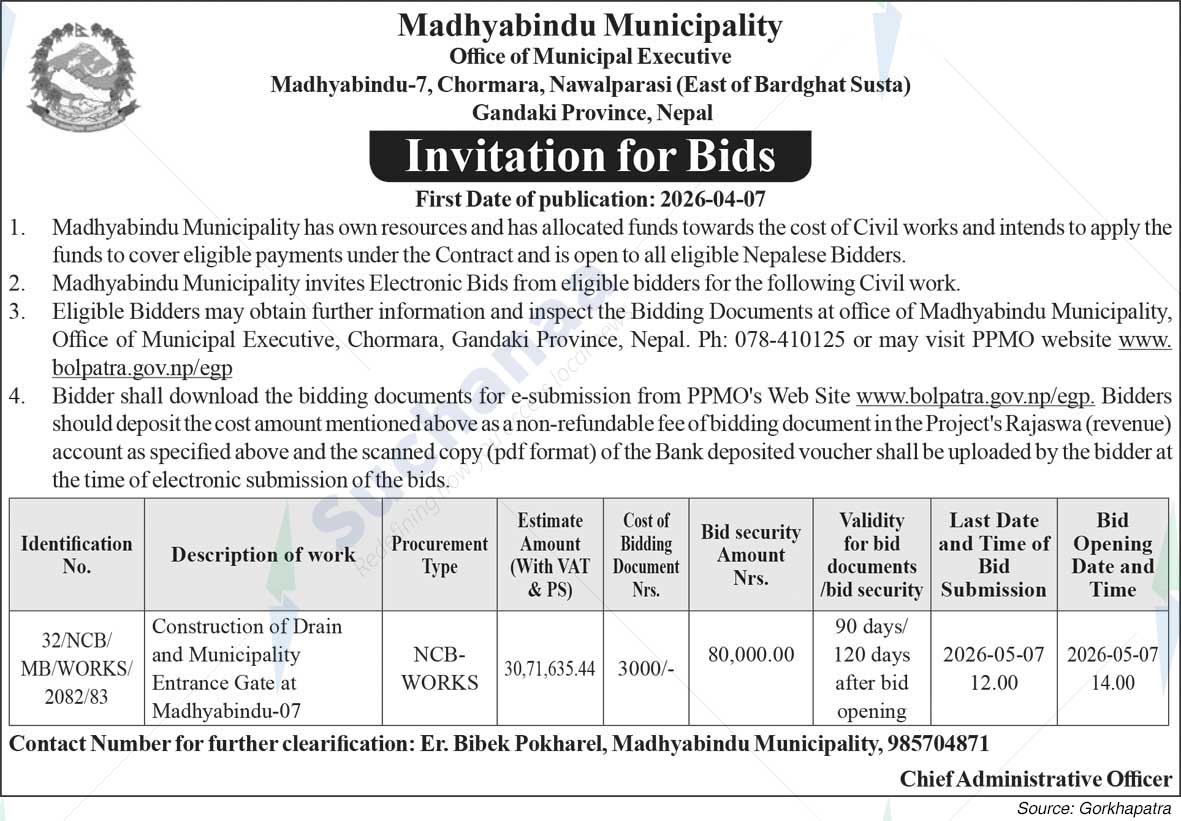 Madhyabindu Municipality