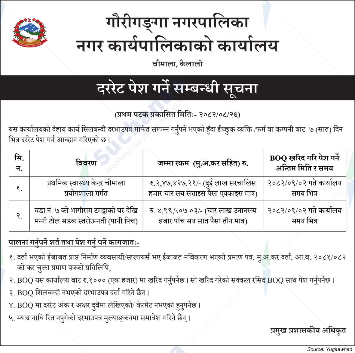 Gauriganga Municipality