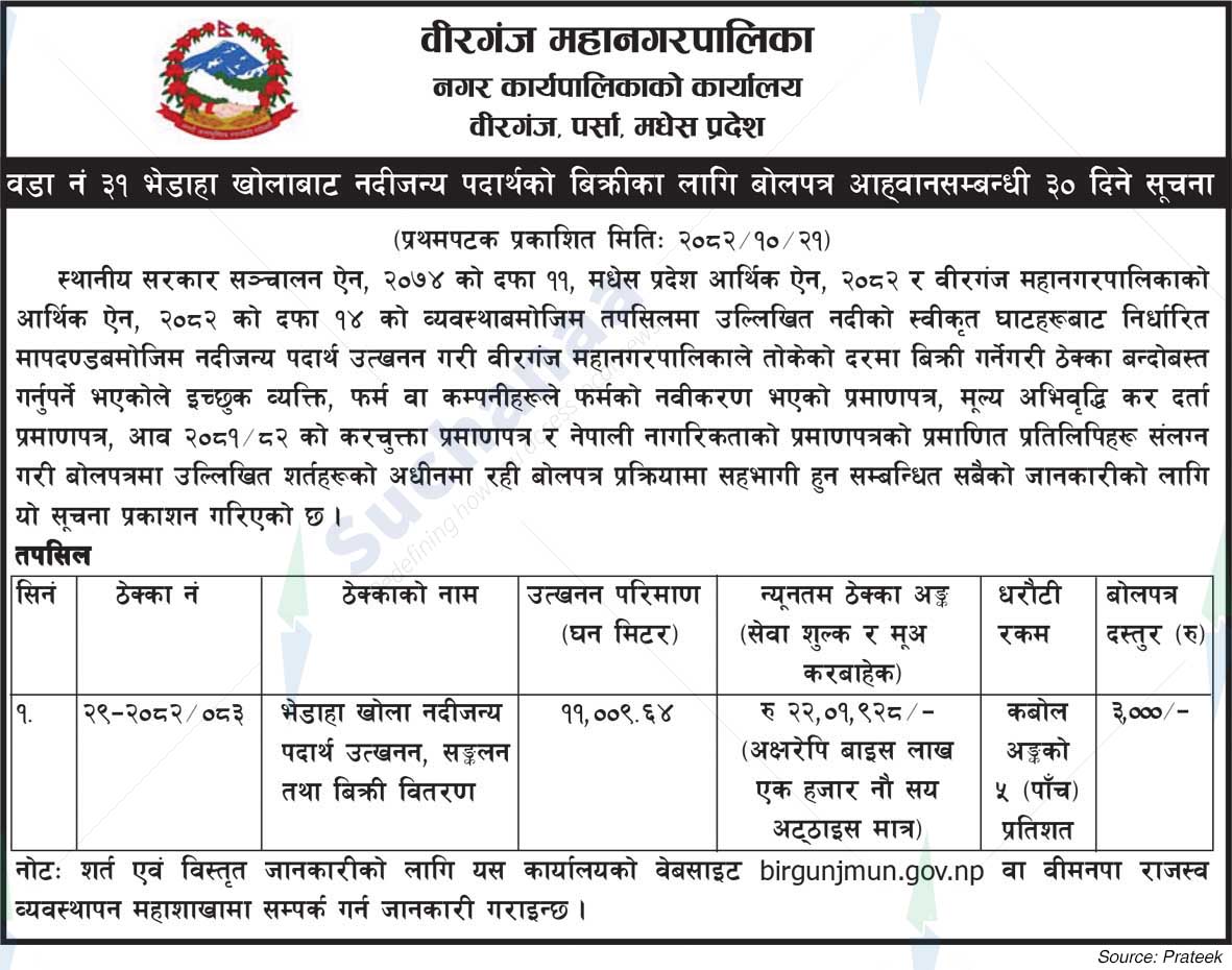 Birgunj Metropolitan City