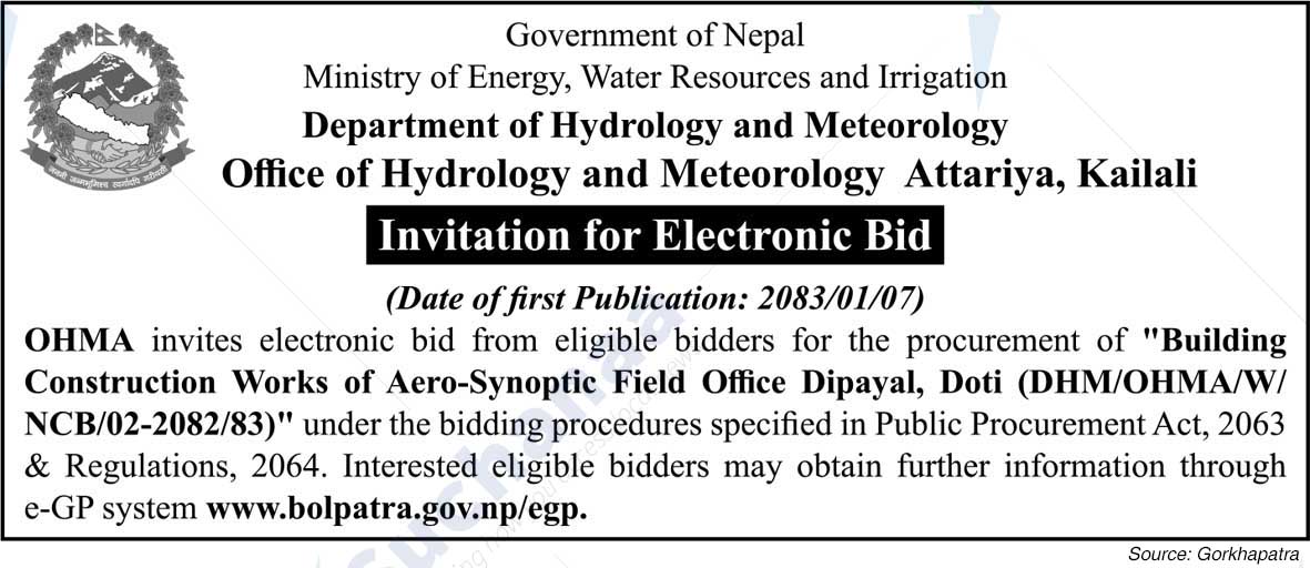 Office of Hydrology and Meteorology, Attariya, Kailali
