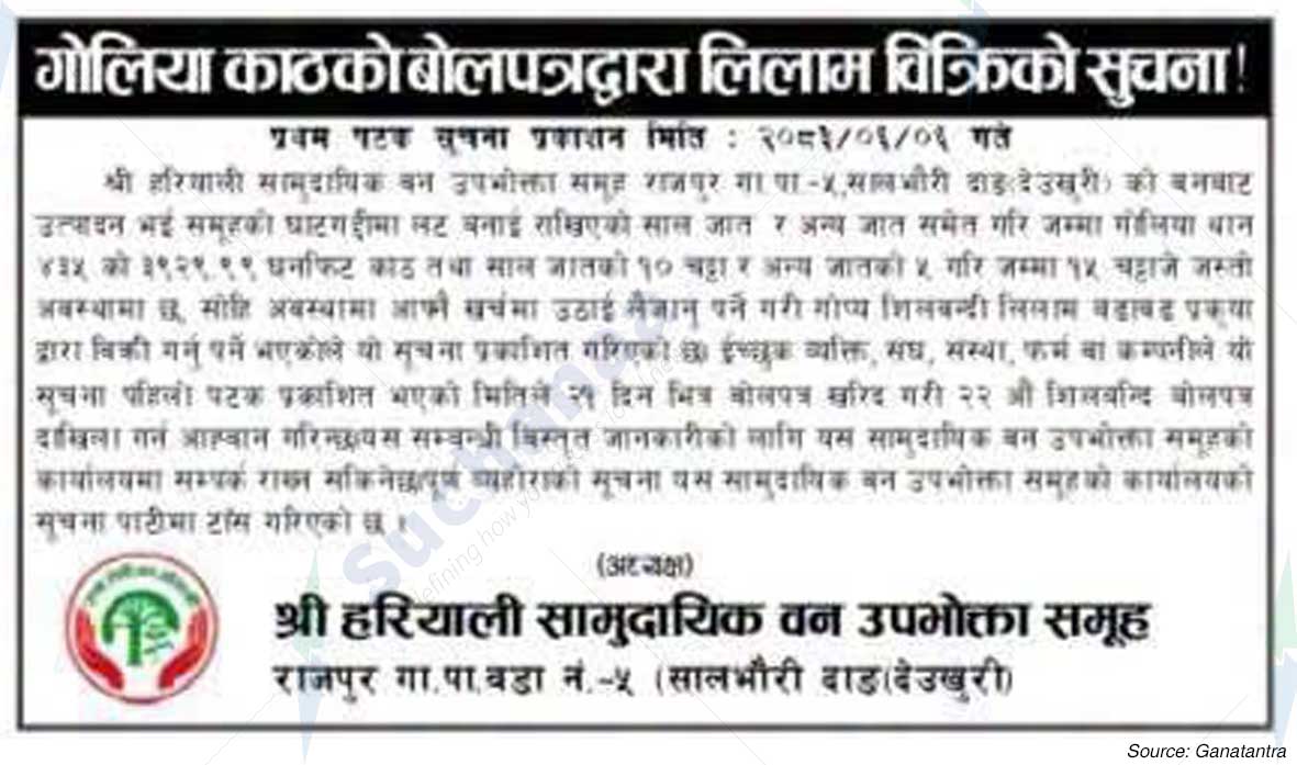 Shree Hariyali Saa.Wa.Wo.Sa.