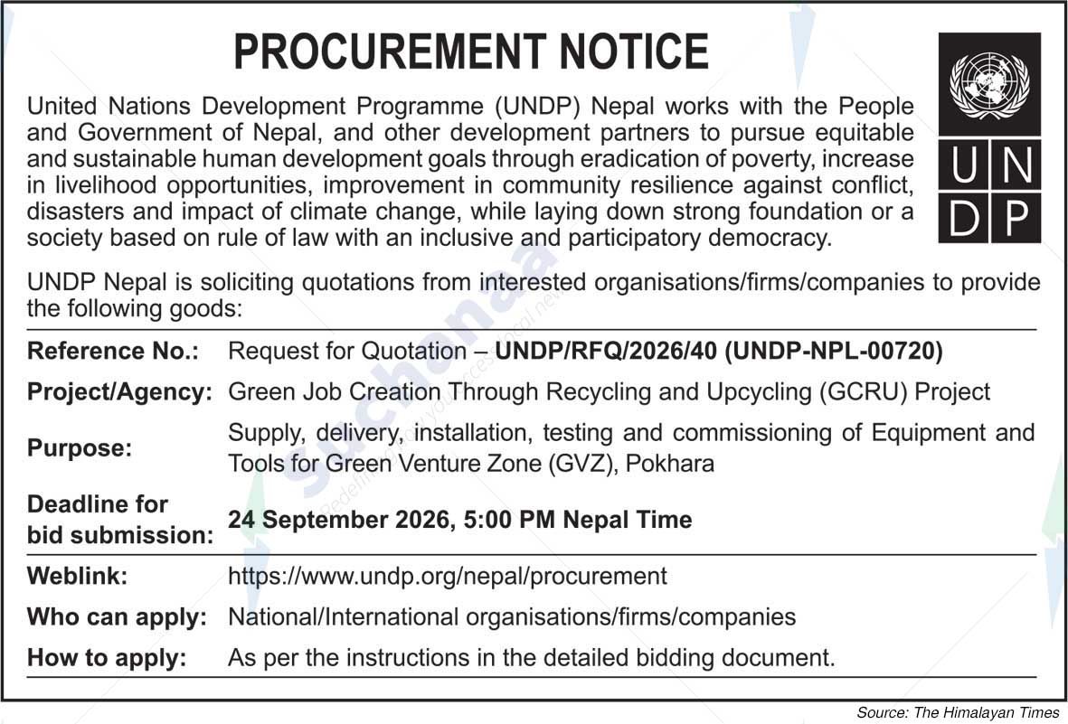 United Nations Development Programme (UNDP)