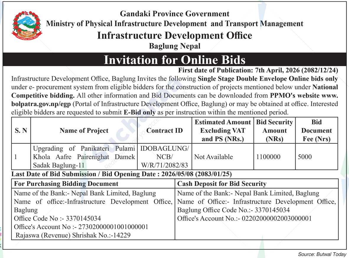 Infrastructure Development Office, Baglung