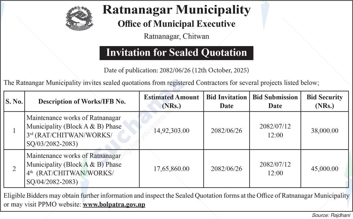 Ratnanagar Municipality