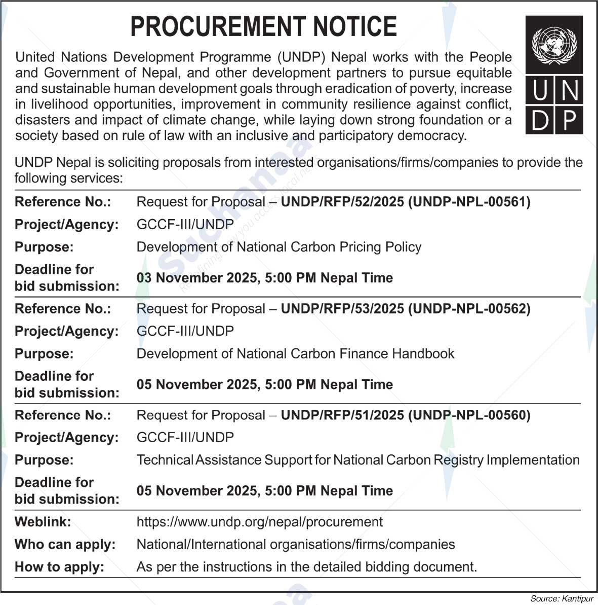 United Nations Development Programme (UNDP)