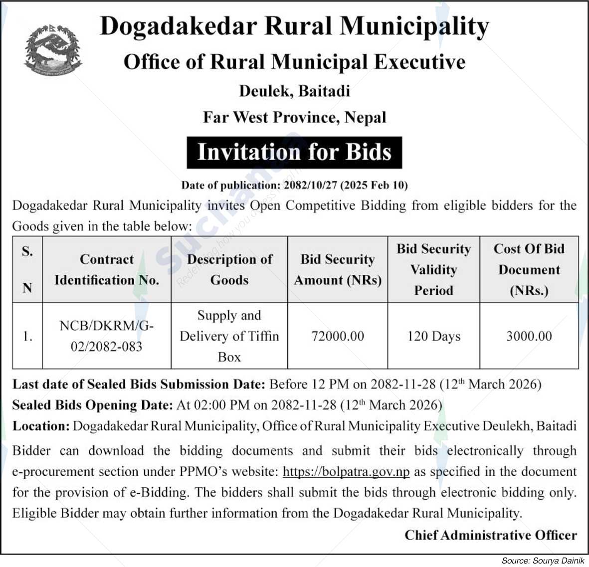 Dogadakedar Rural Municipality