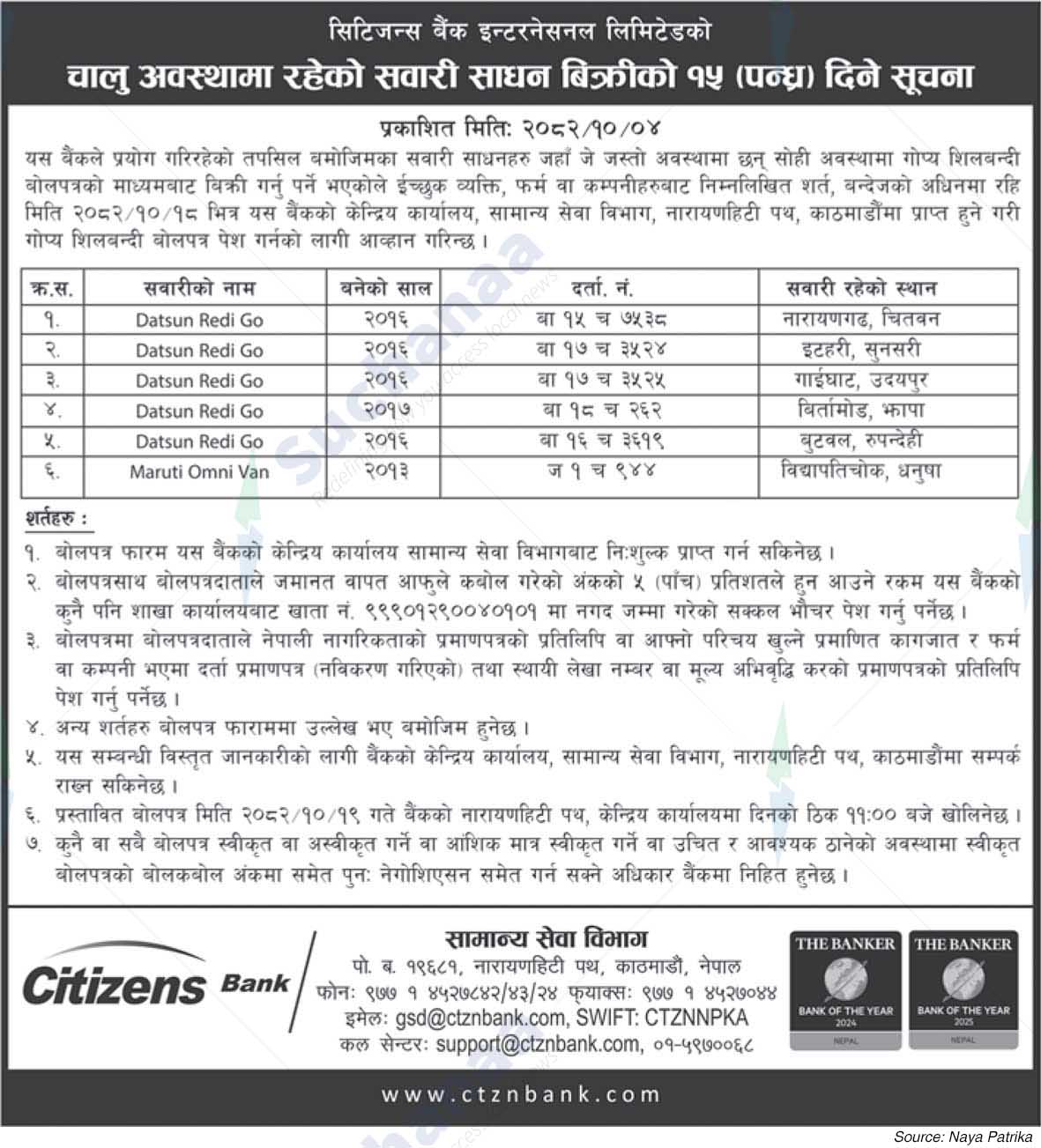 Citizens Bank International Limited