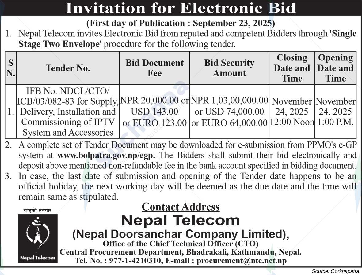 Nepal Doorsanchar Company Limited (NTC)