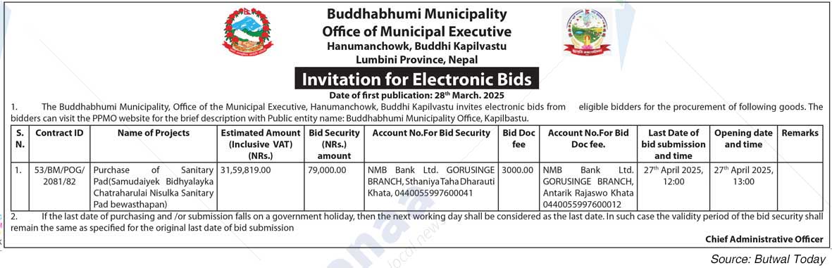 Buddhabhumi Municipality