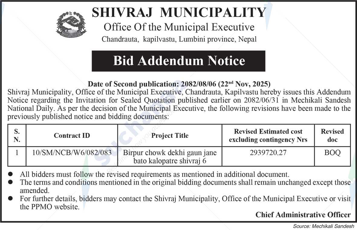 Shivraj Municipality