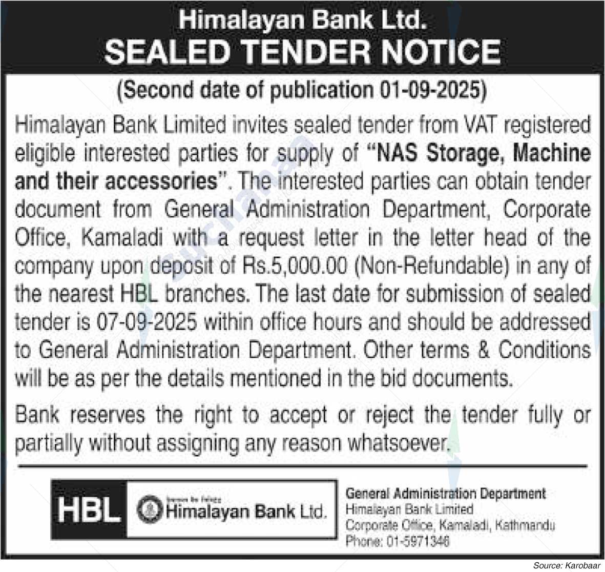 Himalayan Bank Limited