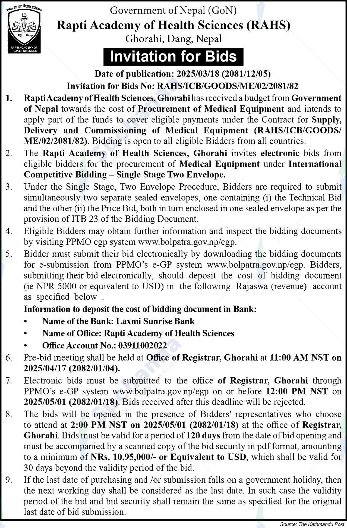 Rapti Academy of Health Sciences