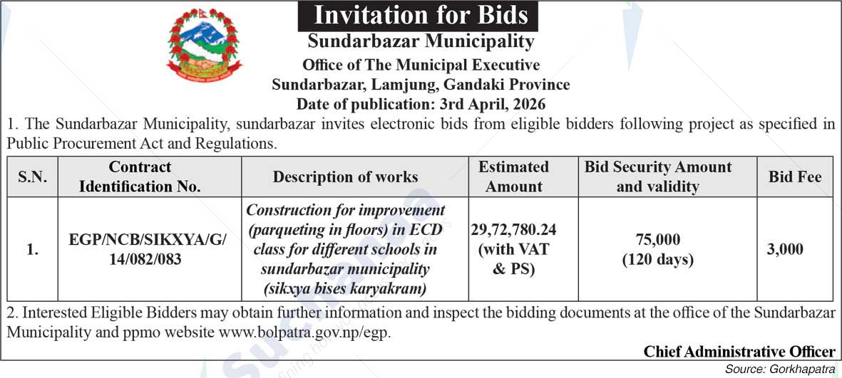 Sundarbazar Municipality