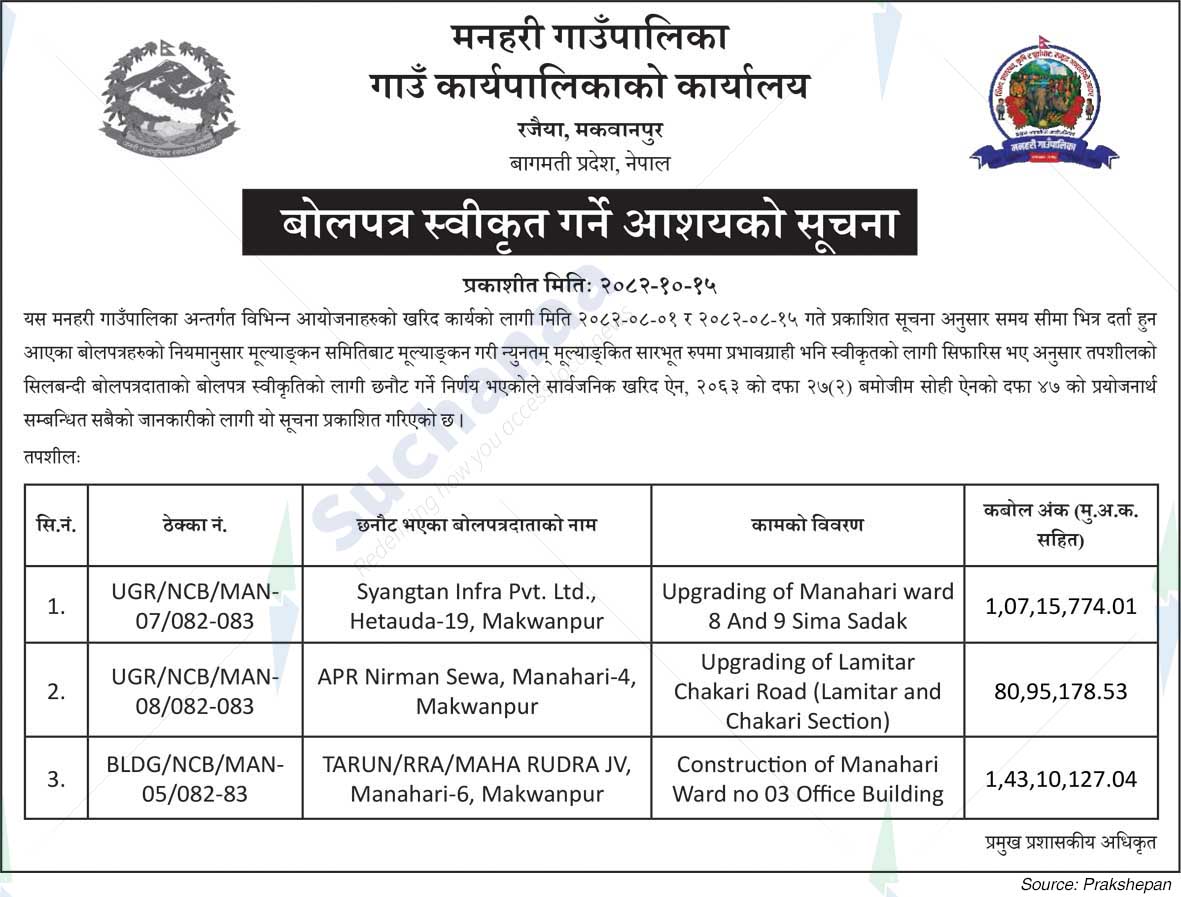Manahari Rural Municipality