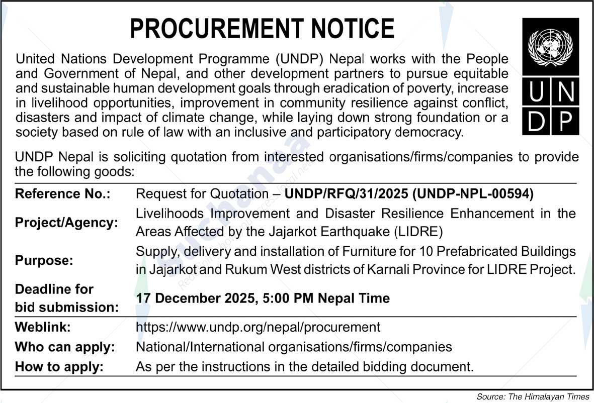 United Nations Development Programme (UNDP)