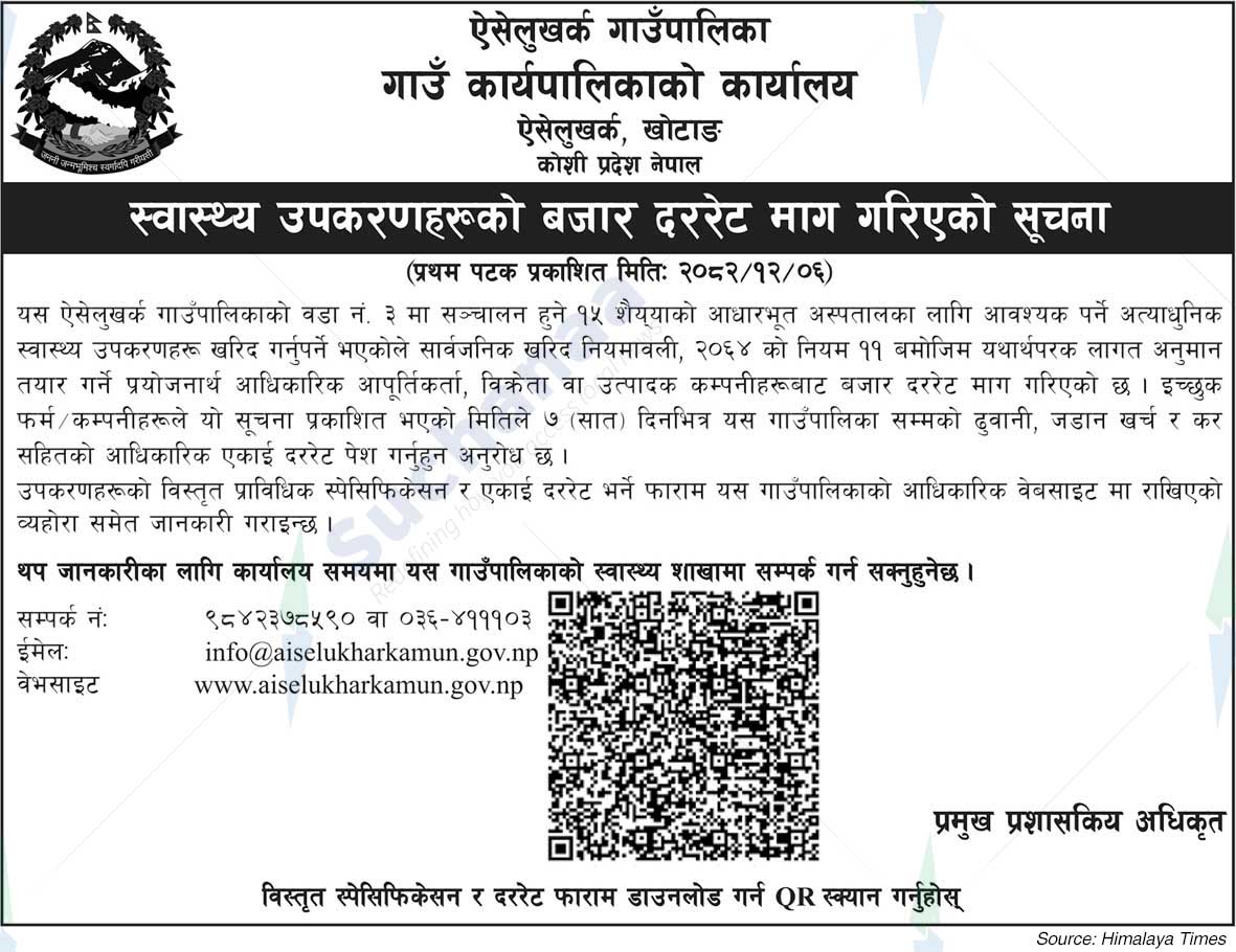 Aiselukharka Rural Municipality