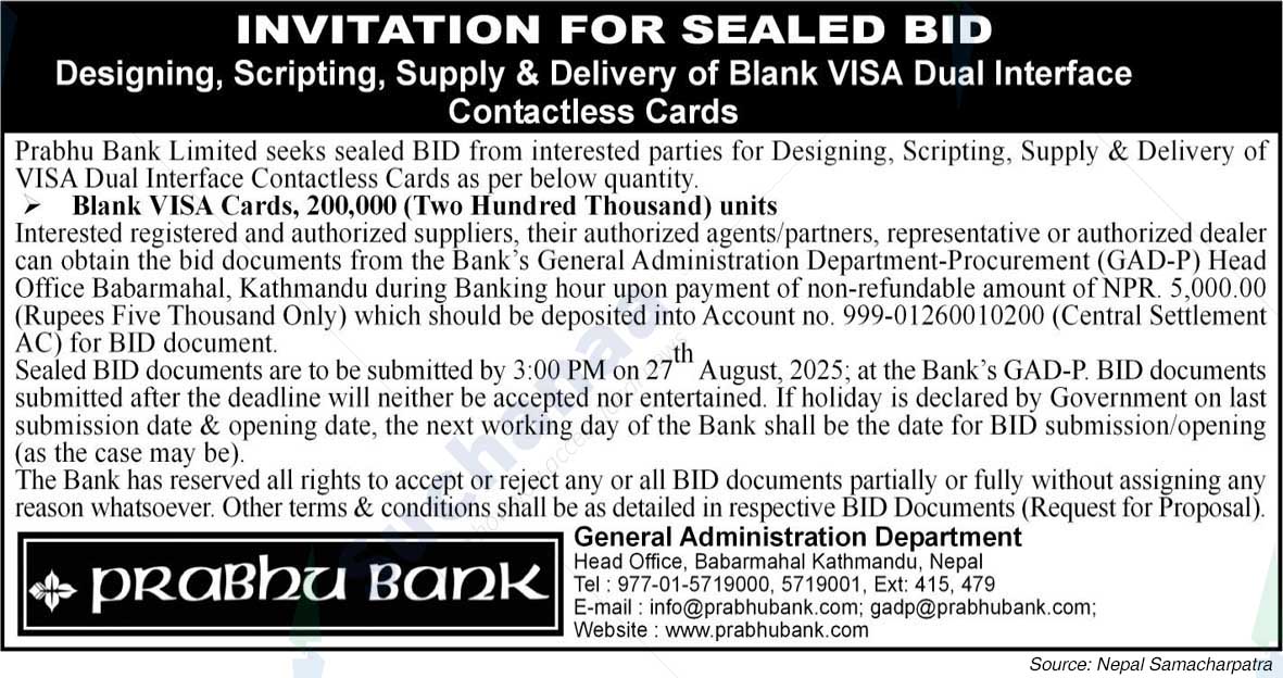 Prabhu Bank Limited