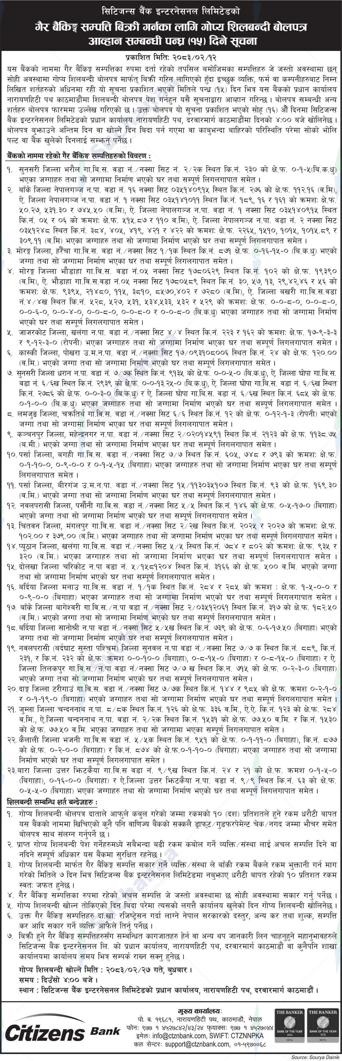 Citizens Bank International Limited