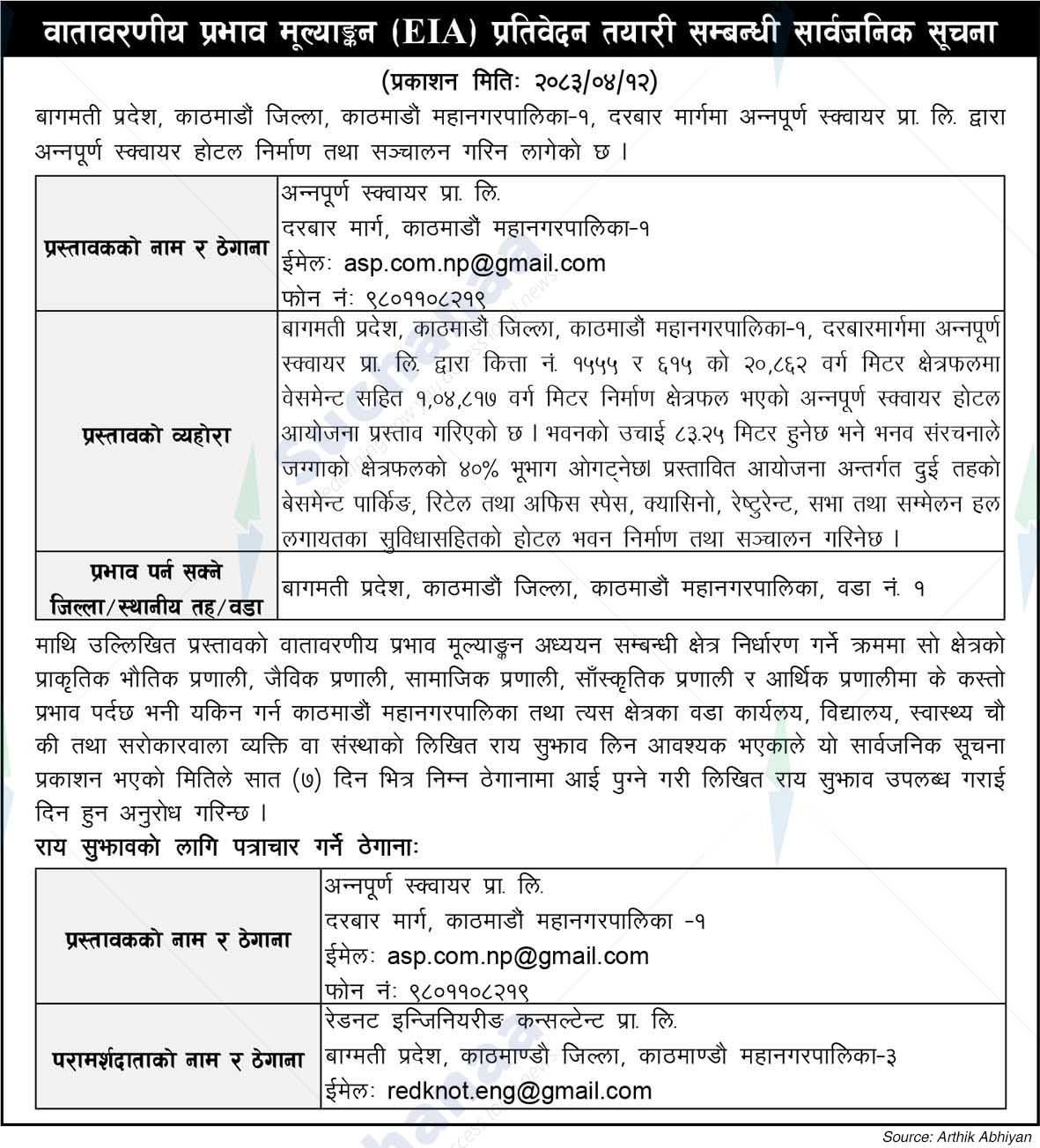 Annapurna Square Pvt. Ltd.