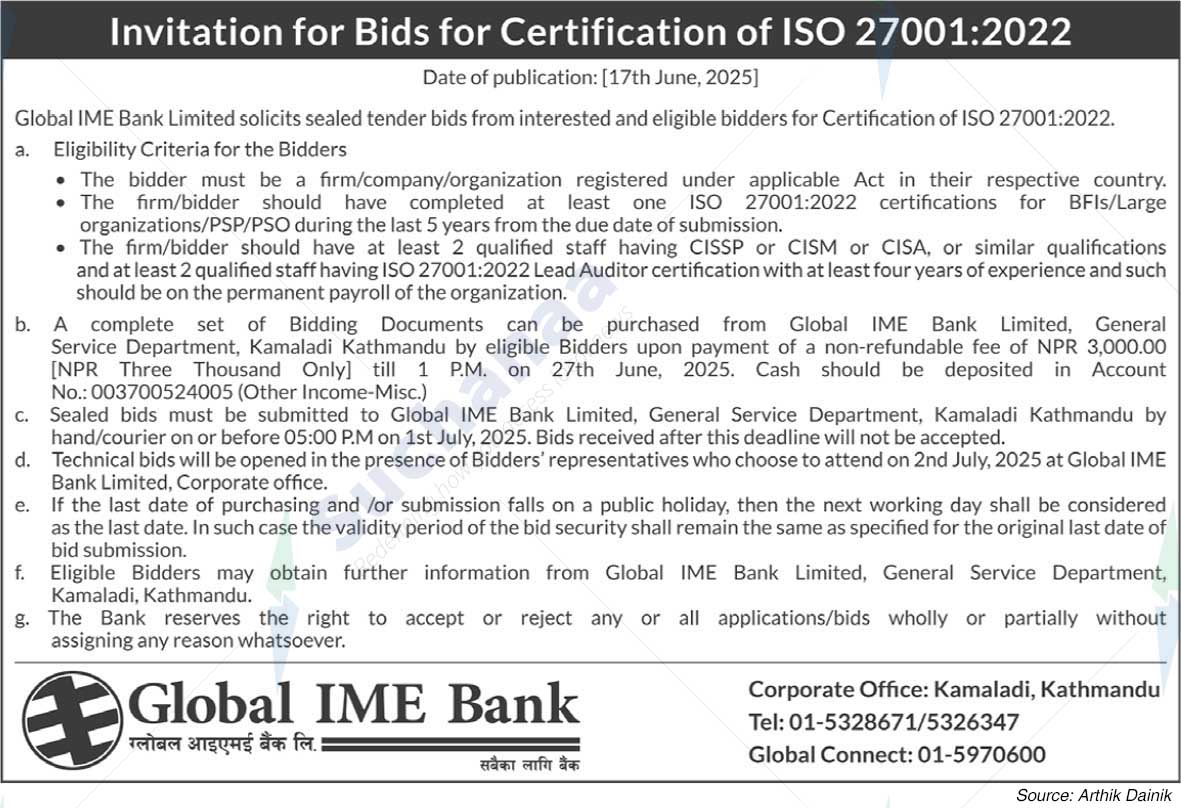Global IME Bank Limited