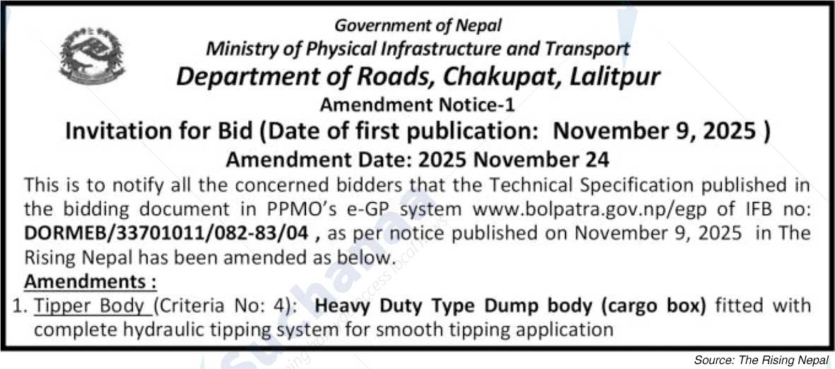 Department of Roads, Chakupat, Lalitpur