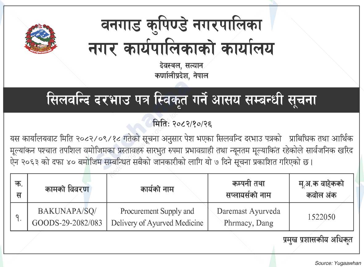 Bangad Kupinde Municipality