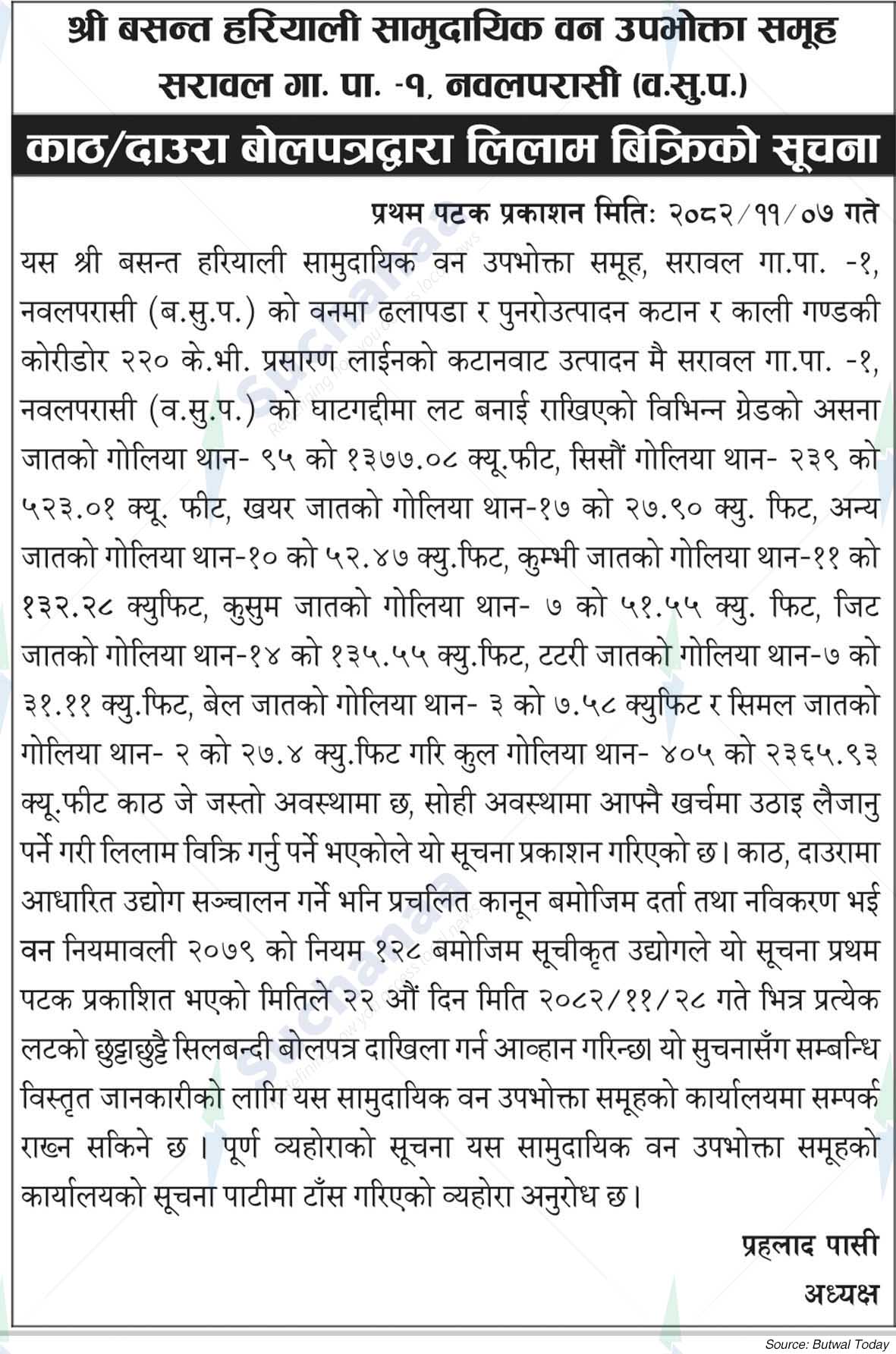 Shree Basant Hariyali Saa.Wa.Wo.Sa.