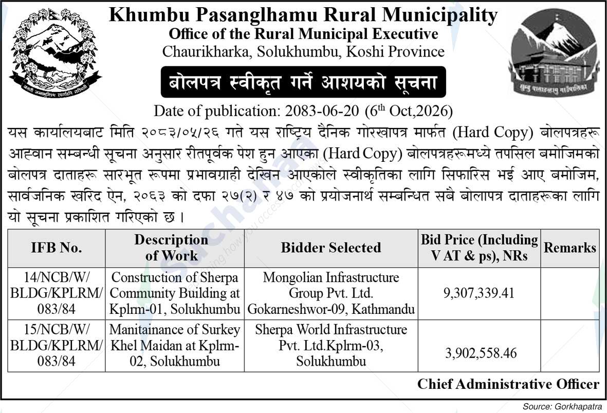 Khumbu Pasang Lhamu Rural Municipality