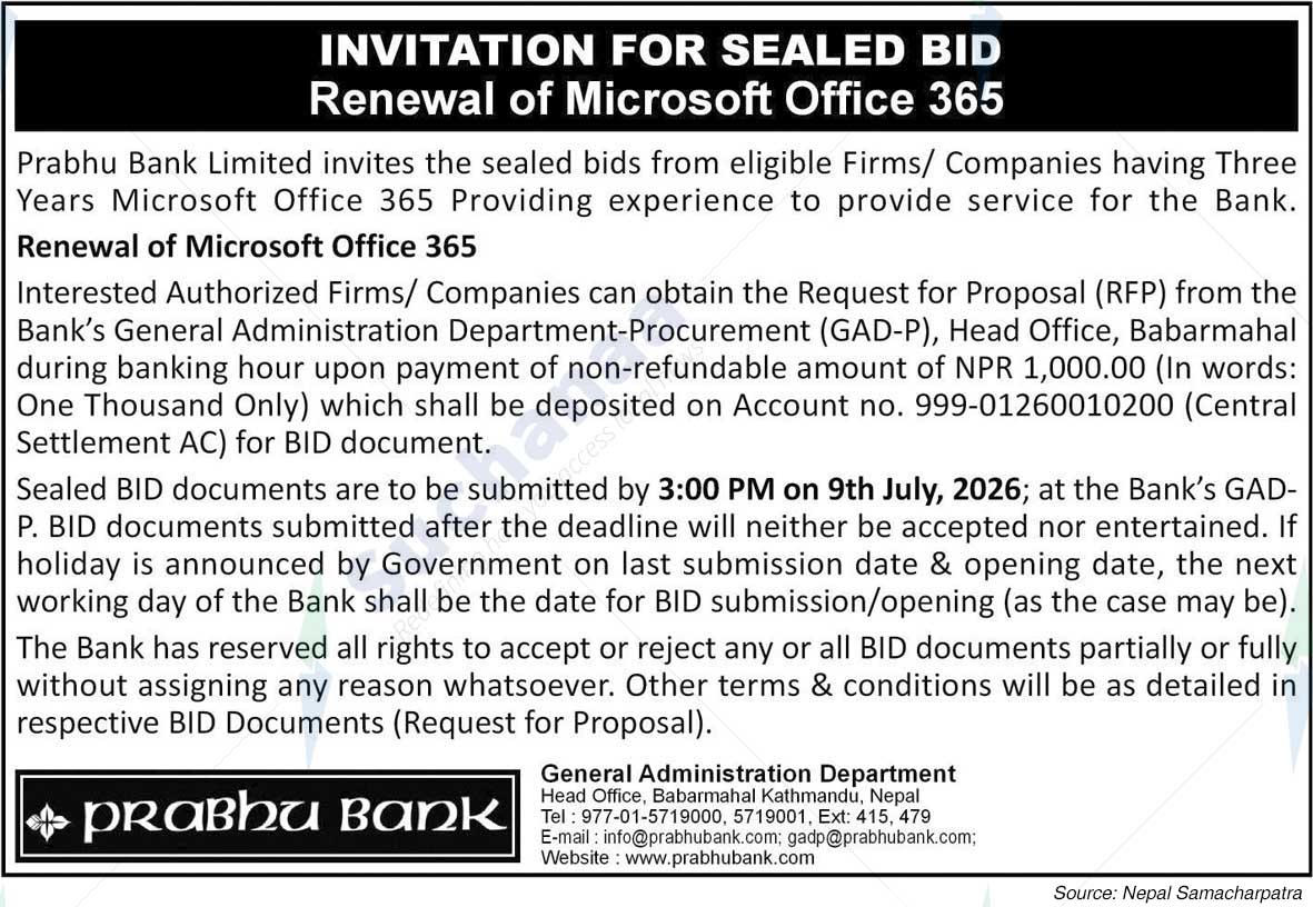 Prabhu Bank Limited