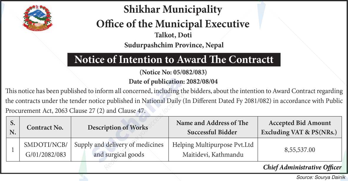Shikhar Municipality