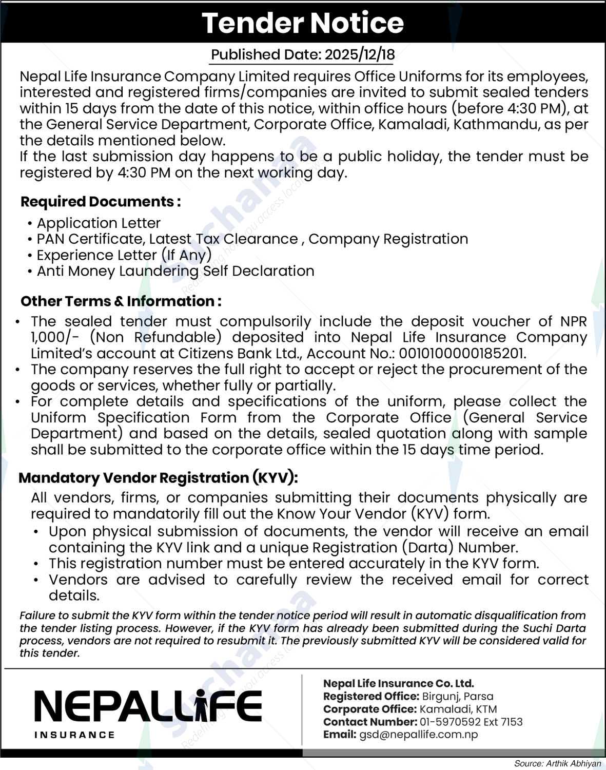 Nepal Life Insurance Company Limited