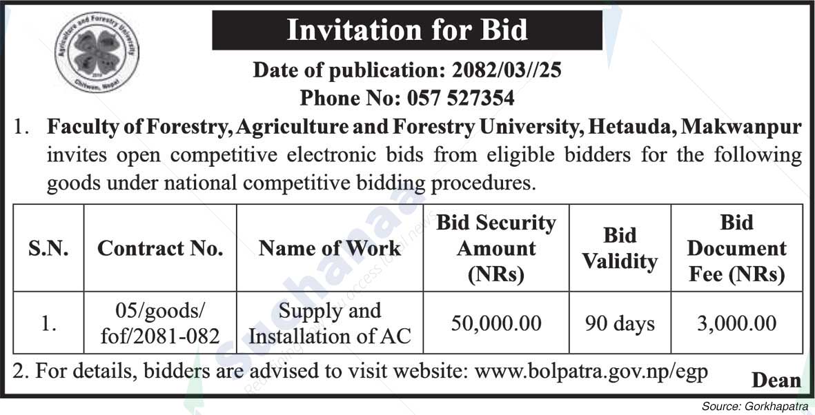 Agriculture and Forestry University