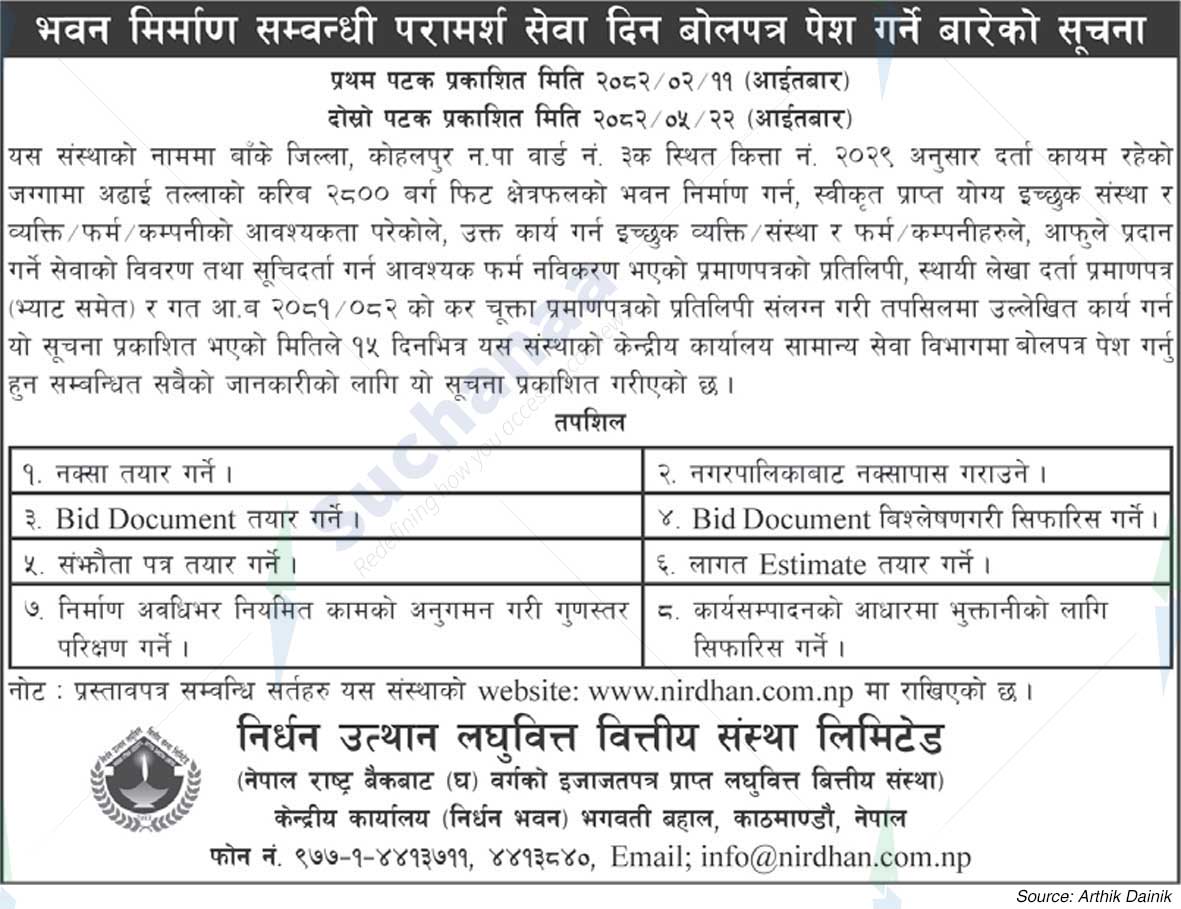 Nirdhan Utthan Laghubitta Bittiya Sanstha Limited