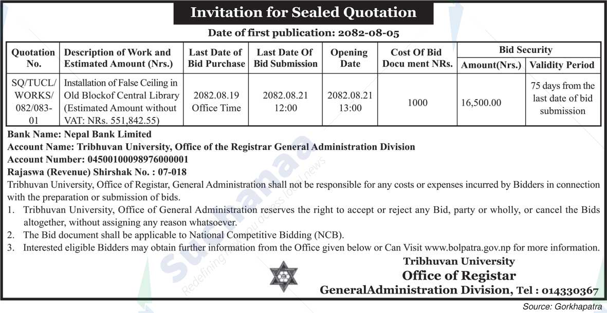 Tribhuvan University