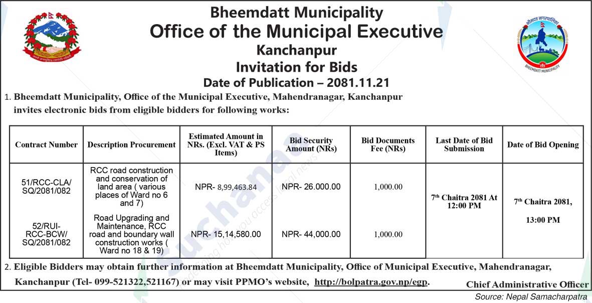 Bheemdatt Municipality