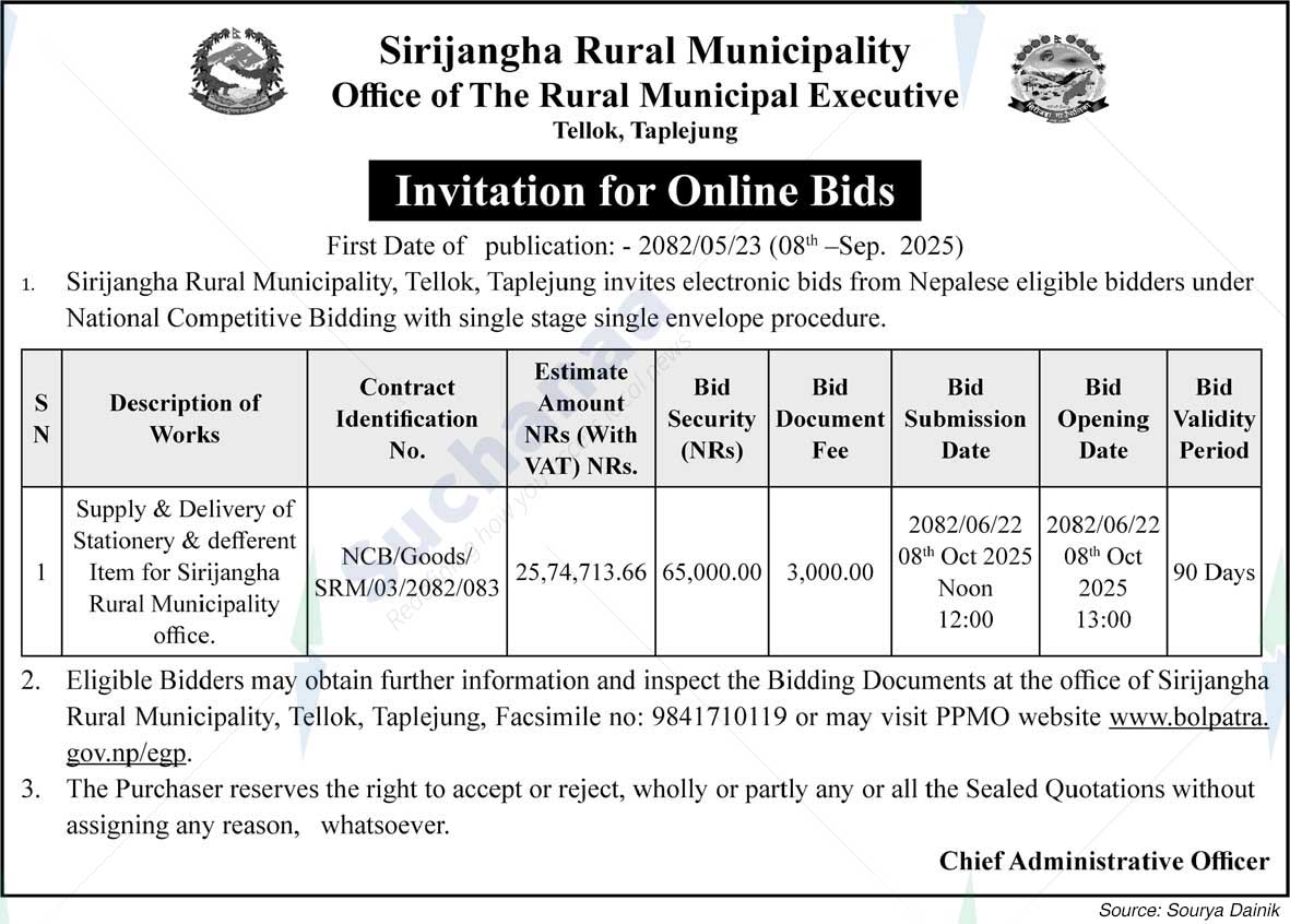 Sirijangha Rural Municipality