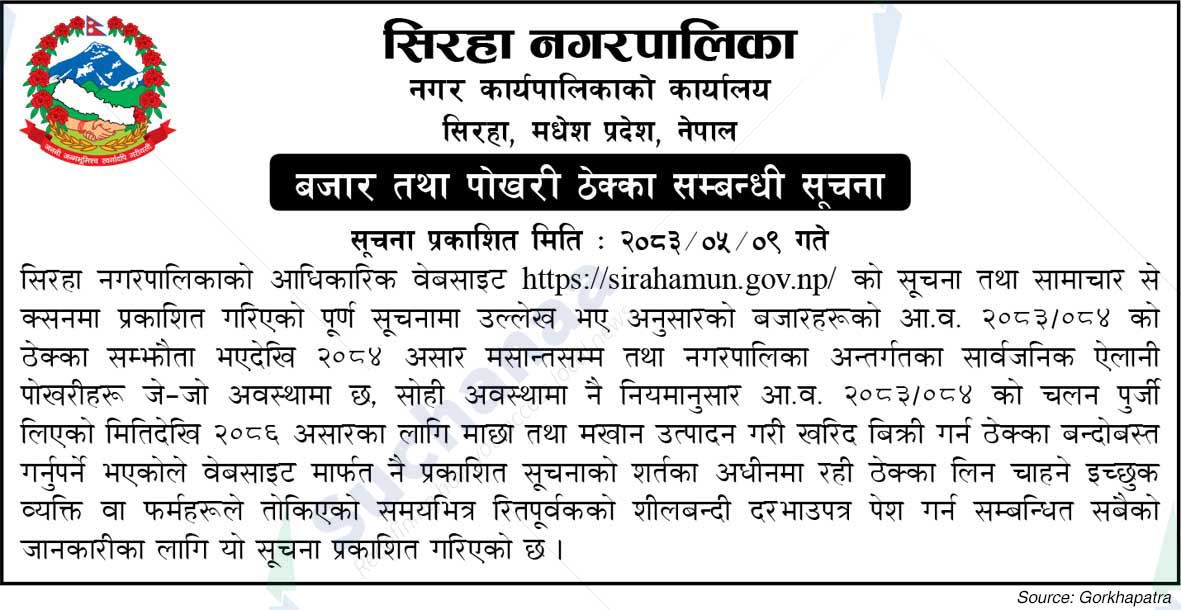 Siraha Municipality