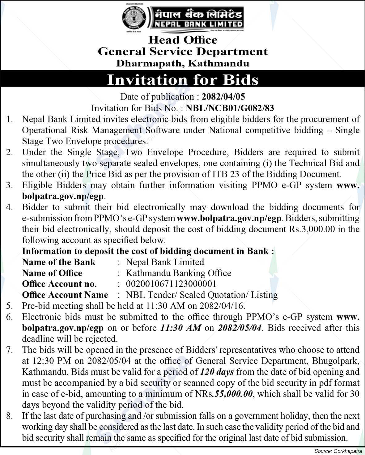 Nepal Bank Limited