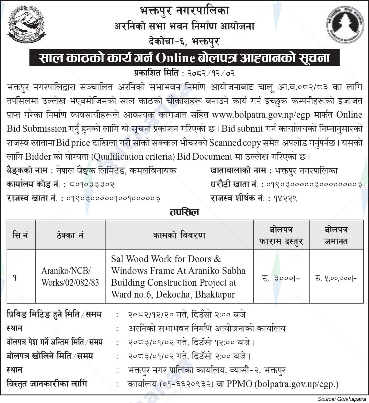 Bhaktapur Municipality