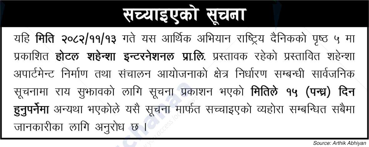 Hotel Shahenshah International Pvt. Ltd.