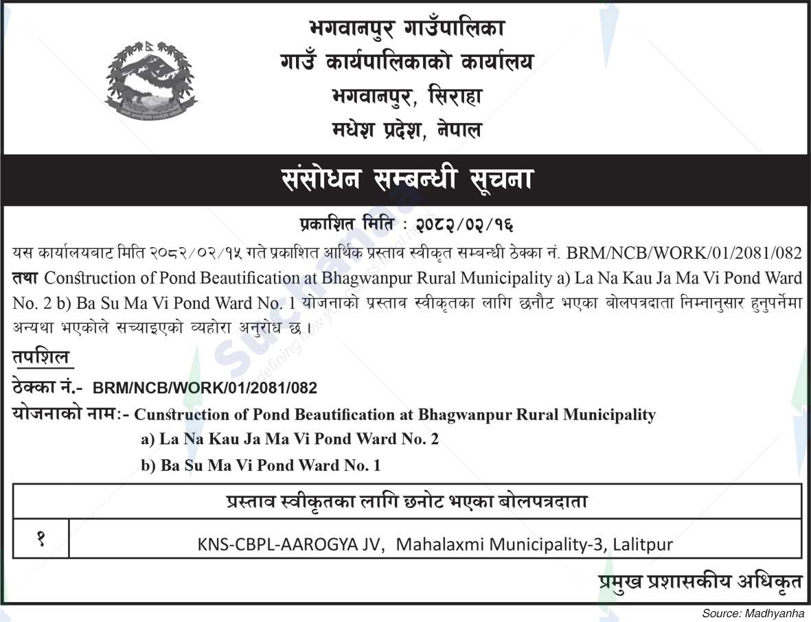 Bhagwanpur Rural Municipality