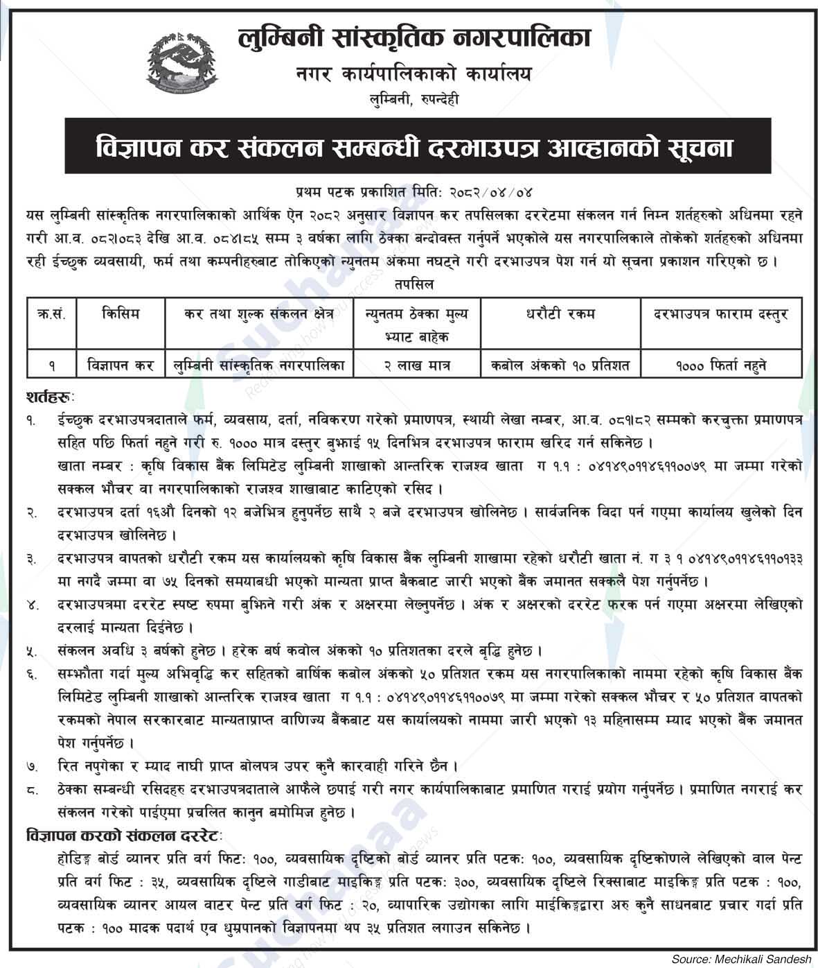 Lumbini Sanskritik Municipality