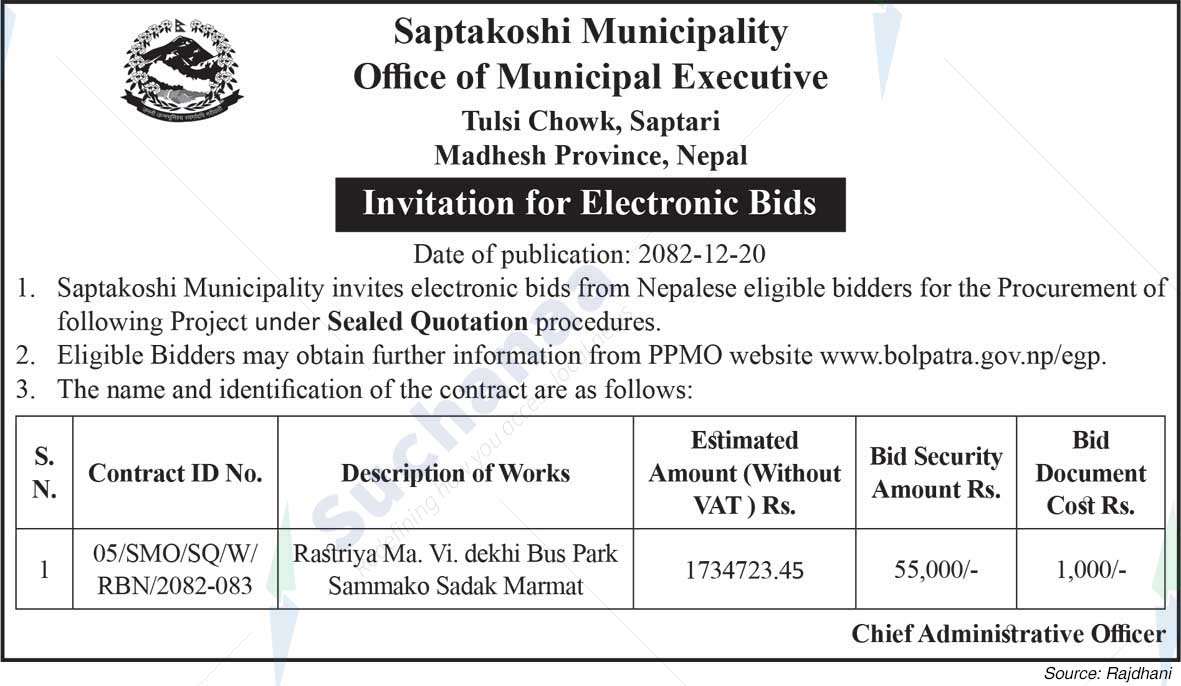 Saptakoshi Municipality
