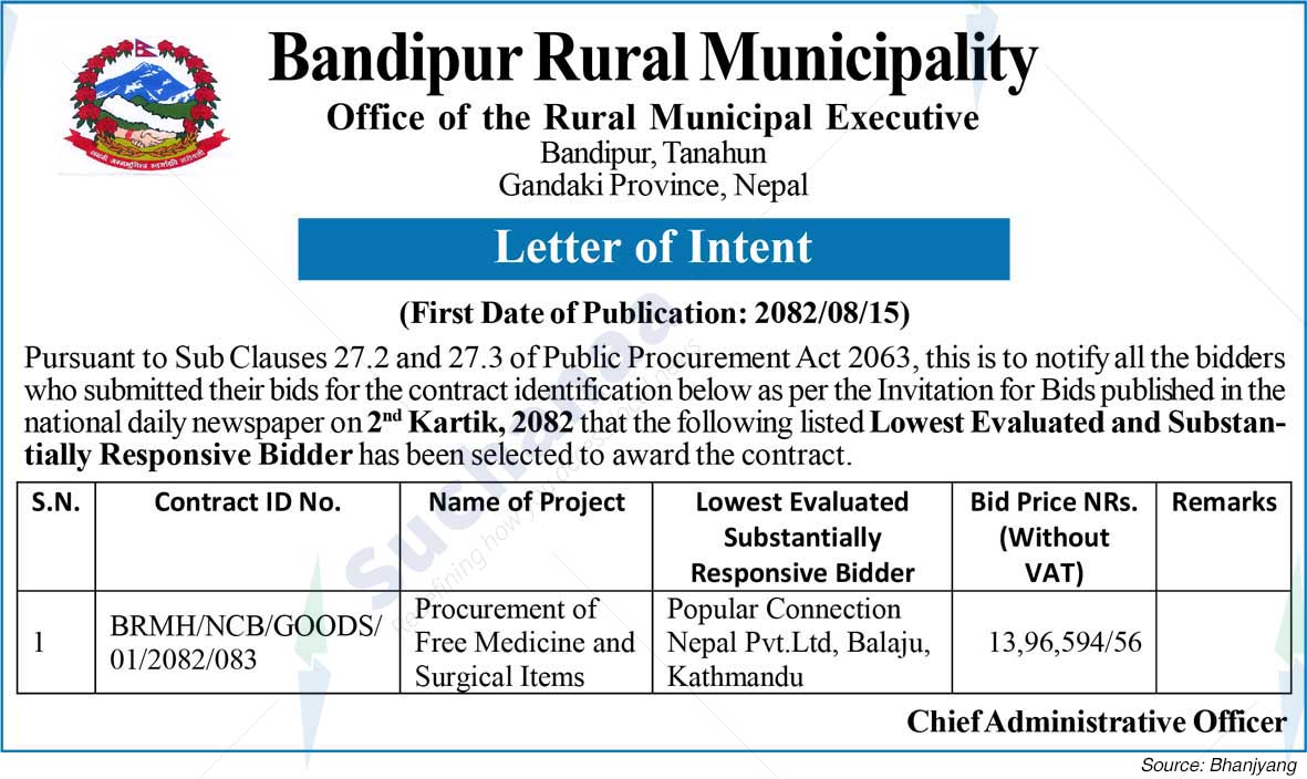 Bandipur Rural Municipality