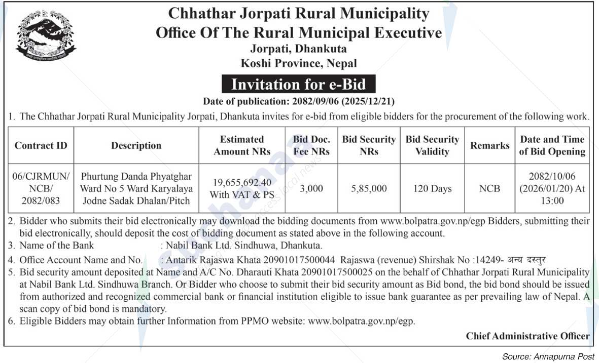 Chhathar Jorpati Rural Municipality