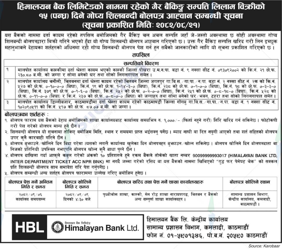 Himalayan Bank Limited